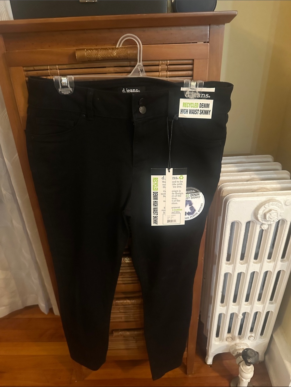 d. jeans Black High Rise Skinny Jeans